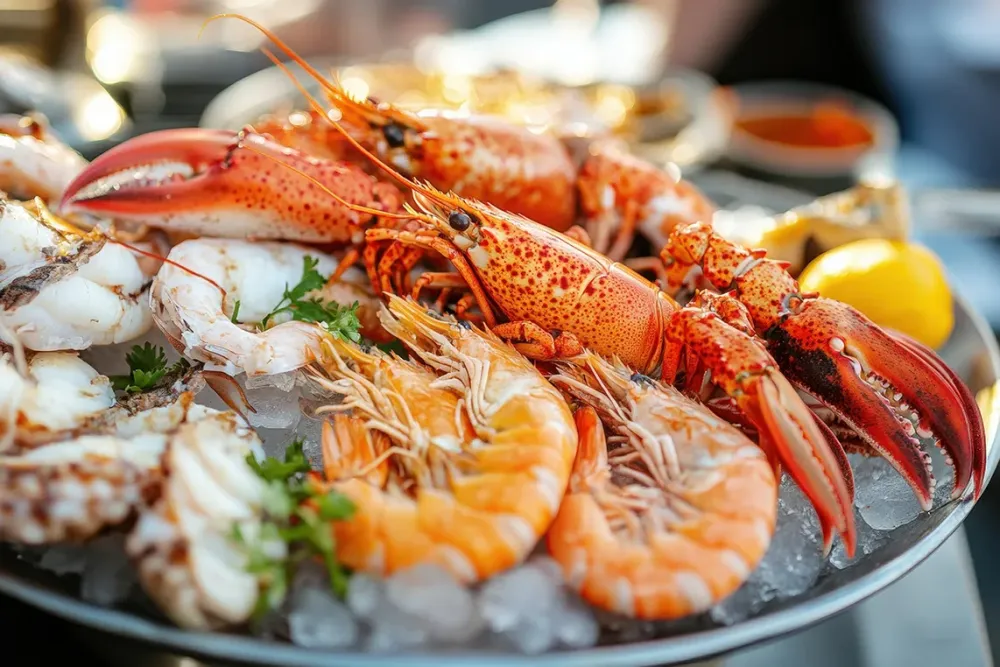 plateaud e fruit de mer